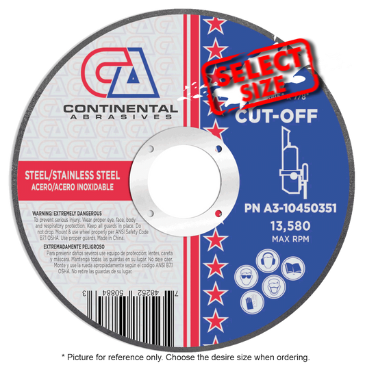 A3 - Cut off Wheels (50/box)