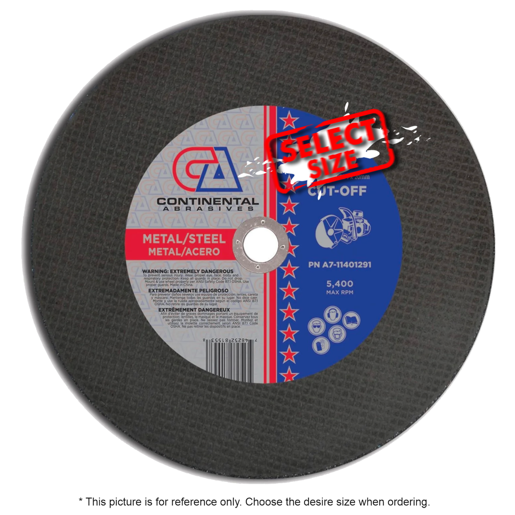 A7 - Cut off Wheels - Gas Saw (Triple Reinforced) (10/box)