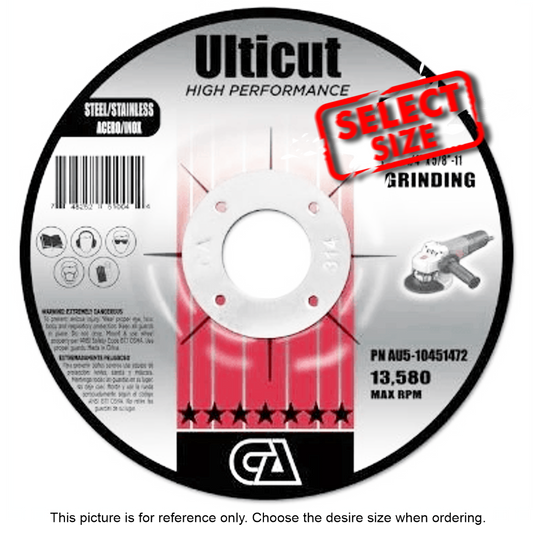 AU5 - Grinding Wheels For Metal - Ulticut Premium (25/box)