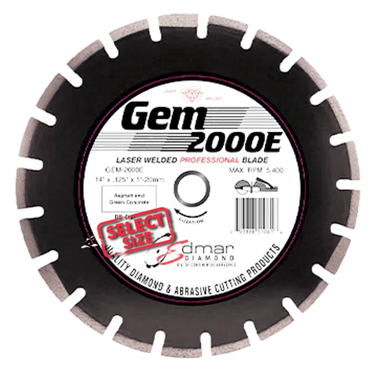 GEM-2000E - Entry Blade Asphalt, Green Concrete - Heavy Duty