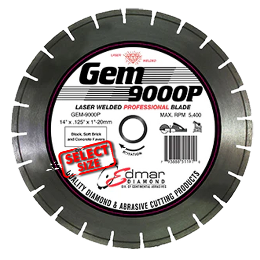 GEM-9000P - Pro Blade - Very Abrasive Masonry