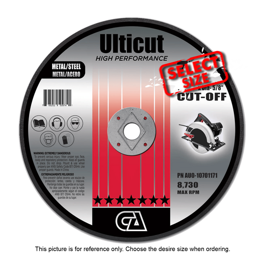 AU0 - Cut Off Wheels - Circular Saw - Ulticut Premium (25/box)