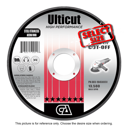 AU3 - Cut Off Wheels - Ulticut Premium (50/box)