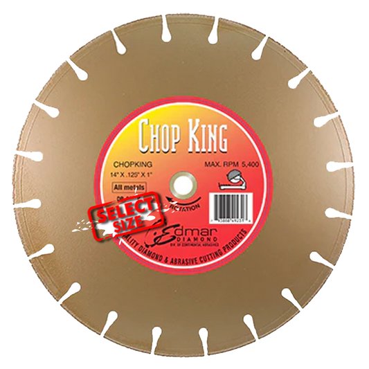 Chop-King Specialty Blades - Dx Brazed Diamond