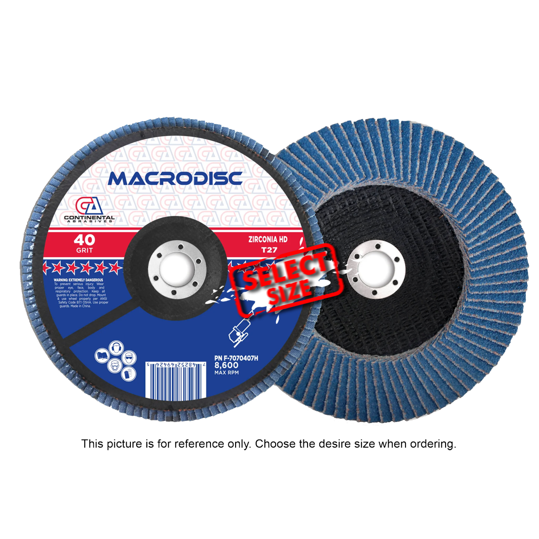 F-T27 Standard Flap Discs For Metal (10/box)