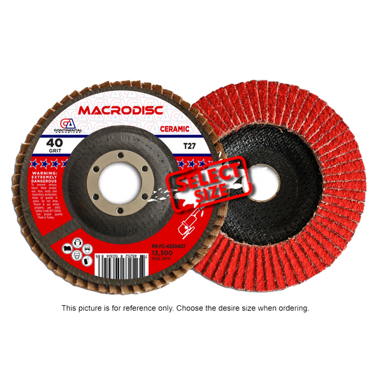 FC-T27 Ceramic Flap Disc Grinding Wheel (10/box)