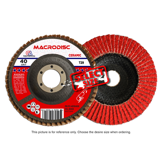FC-T29 Ceramic Flap Disc Grinding Wheel (10/box)