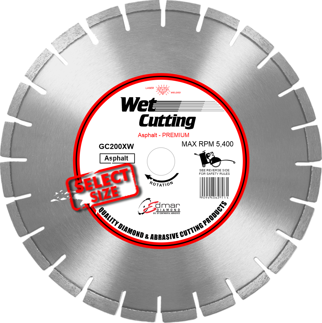 GC200XW - Premium Asphalt Blades