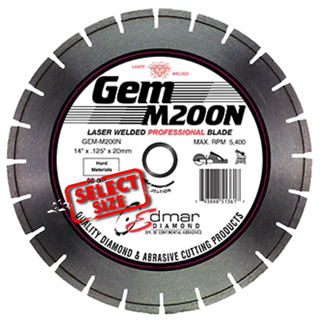 GEM-M200N - Premium - Hard Brick, Hard Mat., Masonry